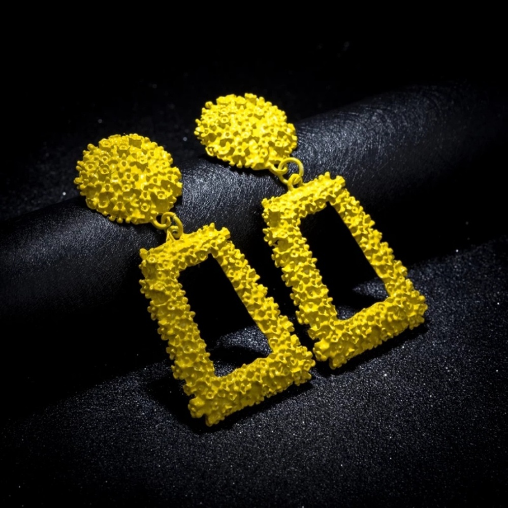 🔥Vintage Big Drop (Yellow) Earrings🔥